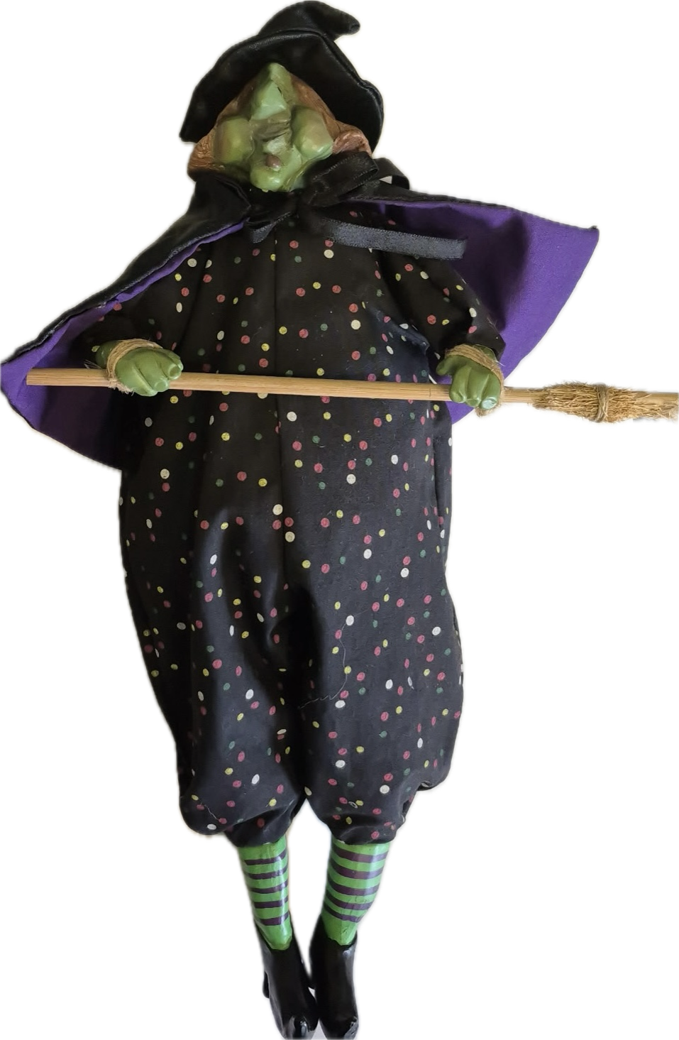 Vintage Russ Berrie Kitchen Witch Grizelda Doll