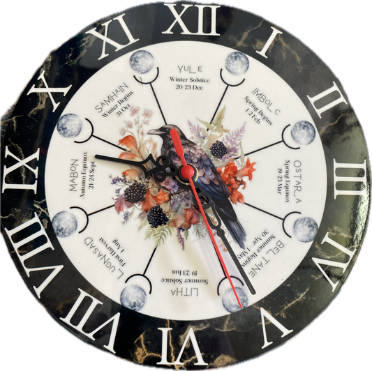 Wheel Of The Year Sabbath Clocks