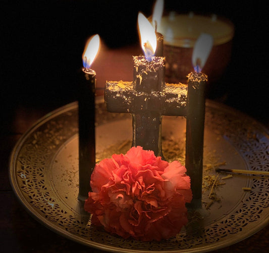 Protection, Banishment, Uncrossing, Revenge Cross Candle