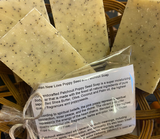 Poppyseed and Patchouli Intention Soap