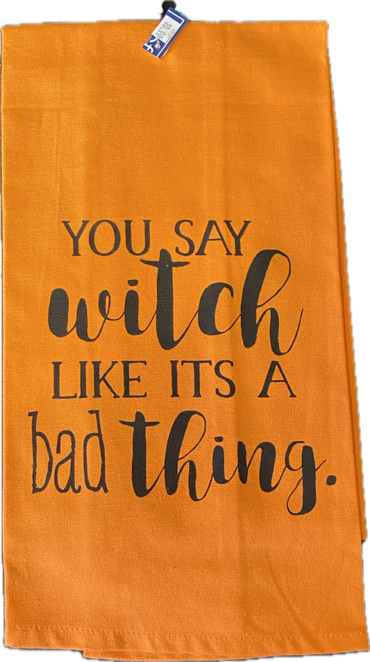 Witchy Dish Towel