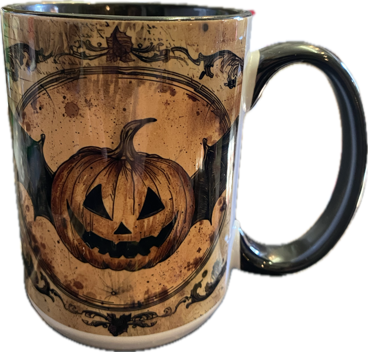 Pumpkin With Wings Mug