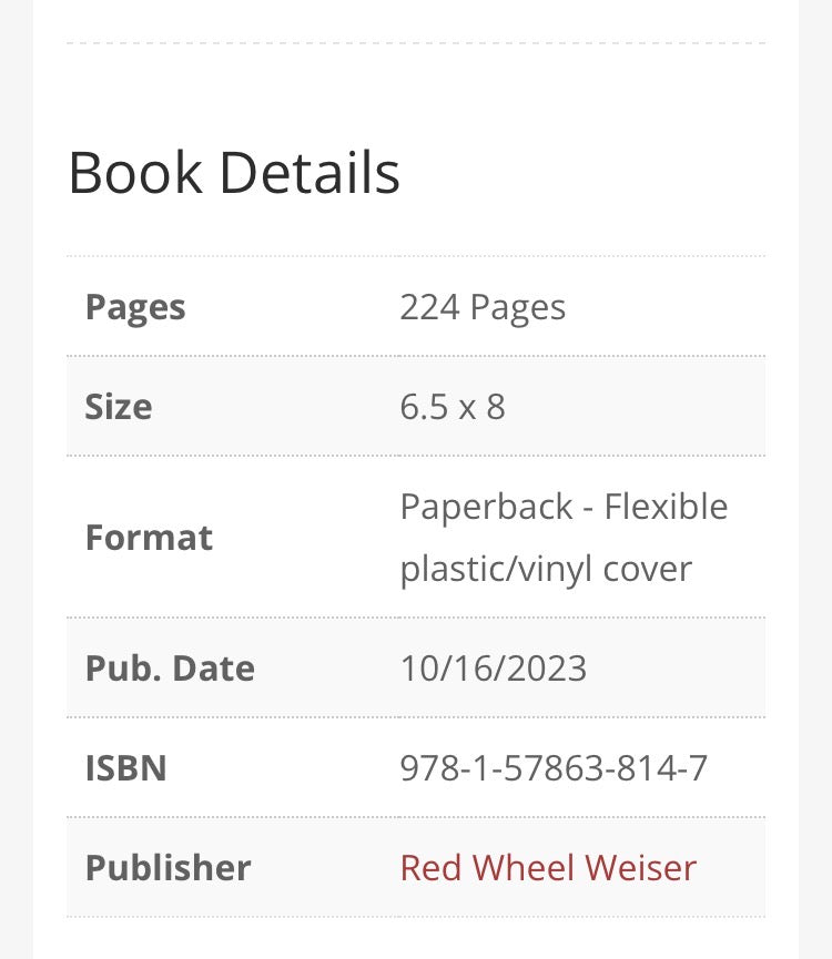 Weiser Tarot Journal