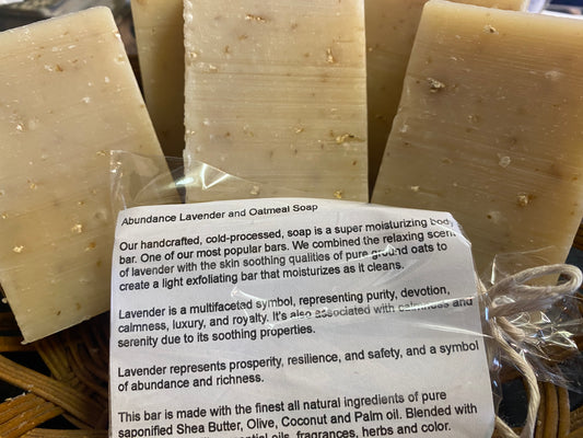 Lavender and Oatmeal Soap Intension Soap