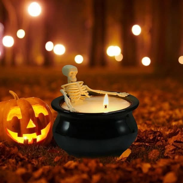 Halloween Candle Making