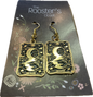The Moon Tarot Card Dangle Earrings