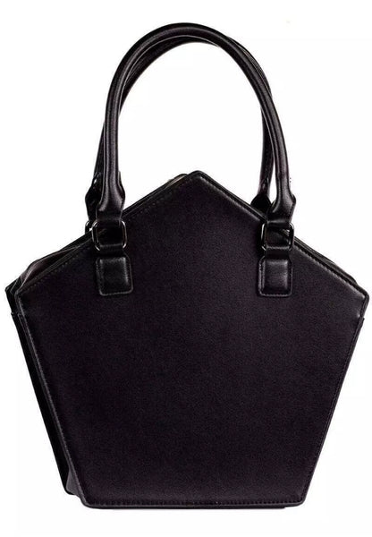 Black Pentagram Handbag