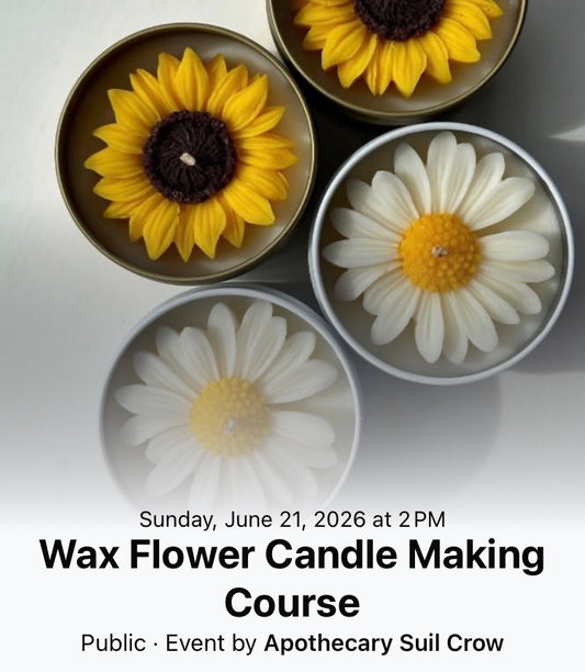 Wax Flower Candle Making Course