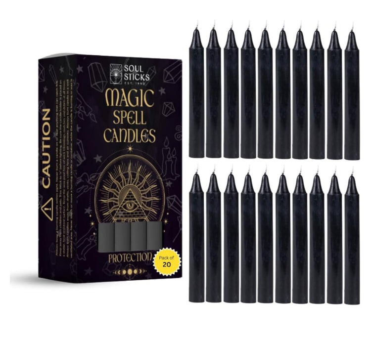 Magic Spell Chime Taper Candles 20 Pack