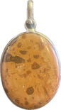 Grass Garnet Pendant