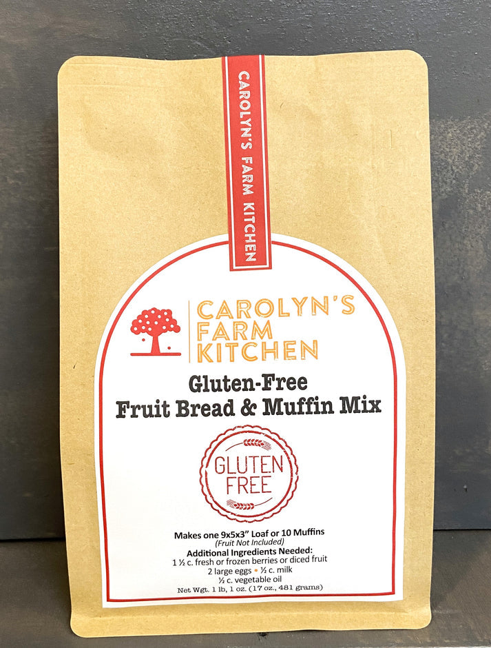 Gluten Free Fruit Bread Mix