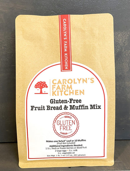 Gluten Free Fruit Bread Mix