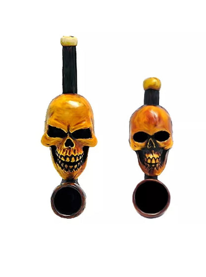 Skull Ceremonial Pipes