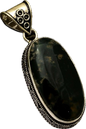 Moss Agate Ethnic Handmade Pendant Sterling Silver