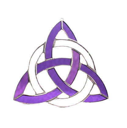 The Triquetra Stained Glass