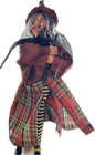 Ulva Kitchen Witch Red