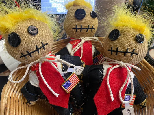 Orange Man Voodoo Dolls