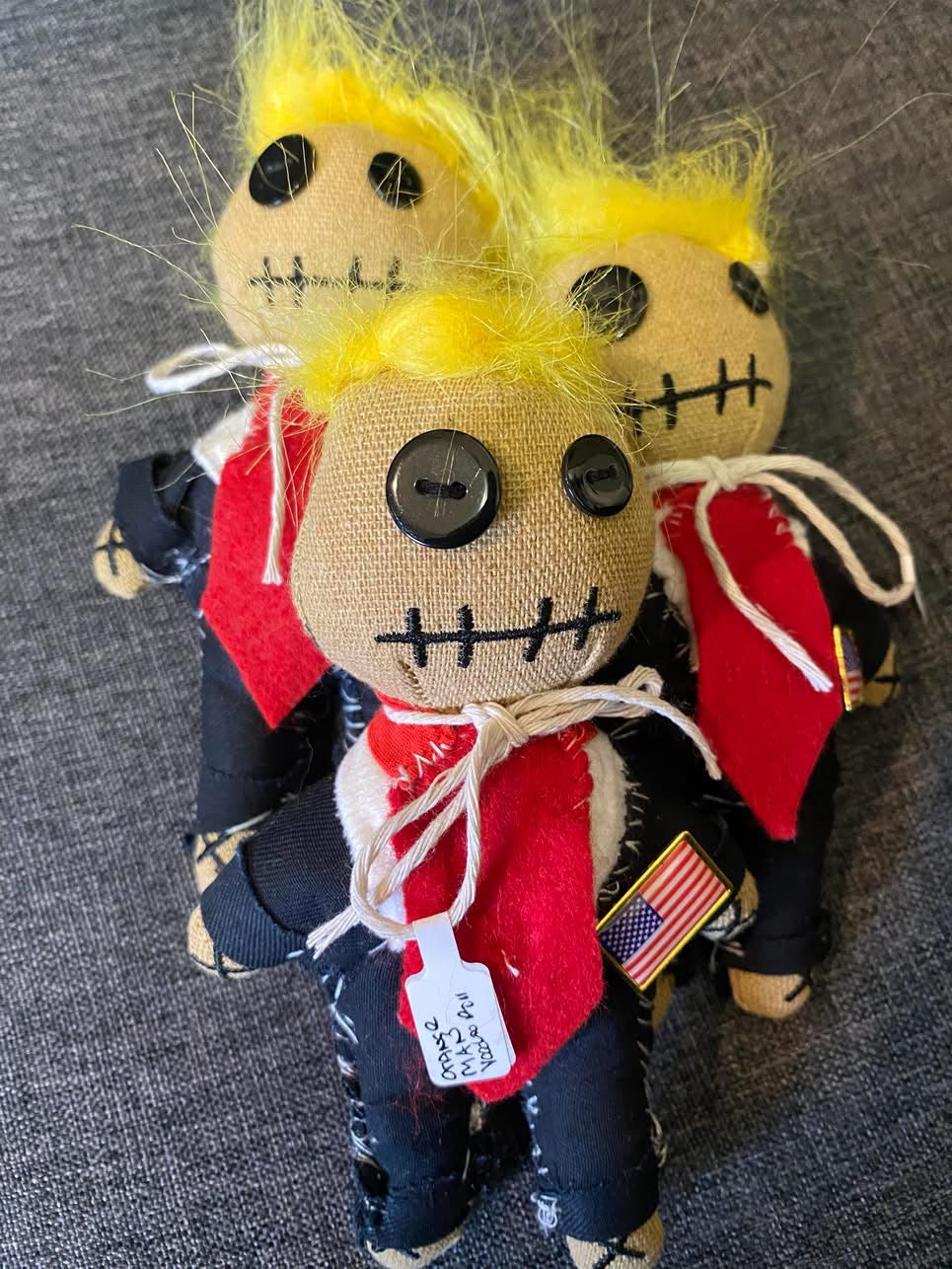 Orange Man Voodoo Dolls
