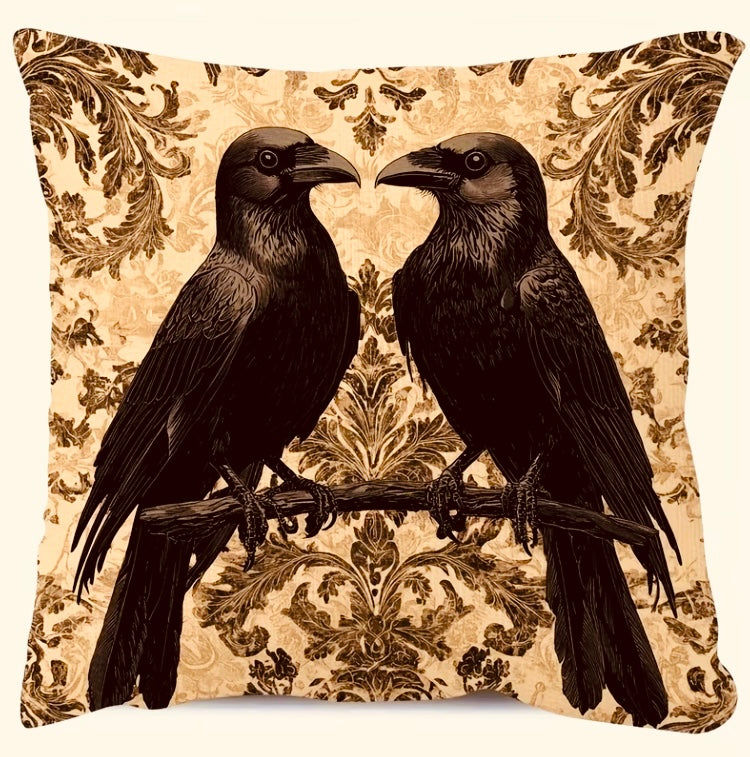 Love Crows Pillow