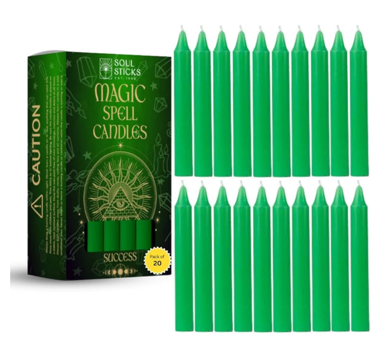 Magic Spell Chime Taper Candles 20 Pack