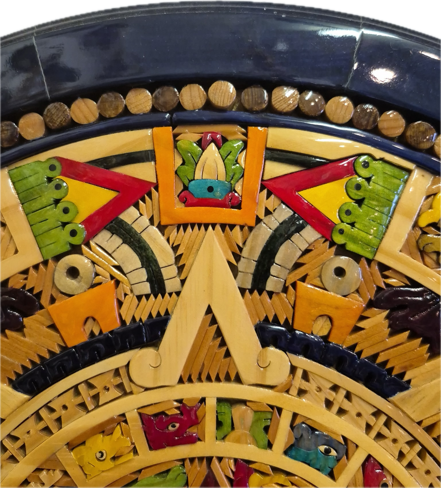 Aztec Calendar Stone Wall Hanging