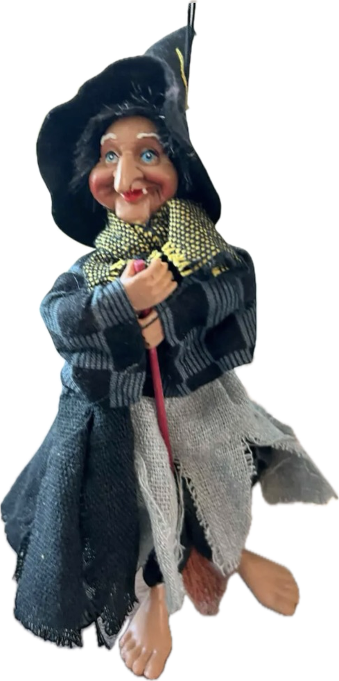 Elsbeth Kitchen Witch Blue