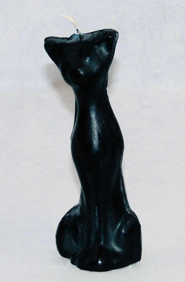 Black Cat Luck Candle