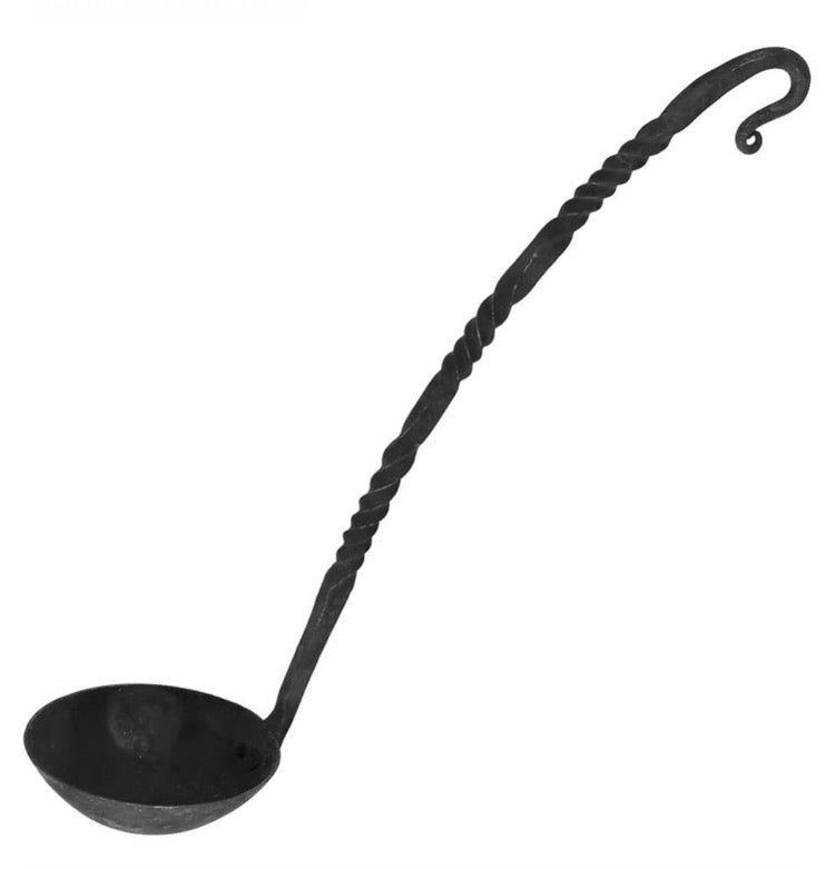 Antiqued Iron Ladle