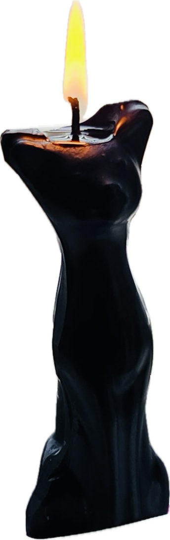 Black Cat Luck Candle