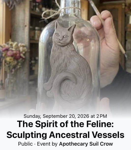 The Spirit of the Feline: Sculpting Ancestral Vessels Course