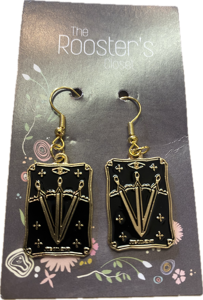 Judgment Tarot Card Dangle Earrings
