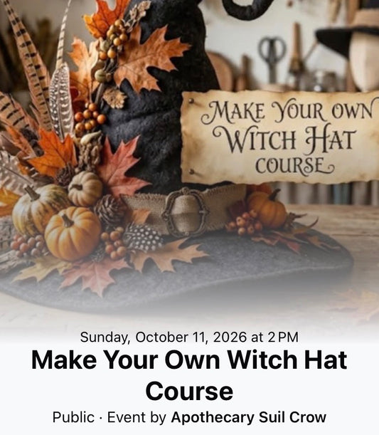 Make Your Own Witch Hat Course
