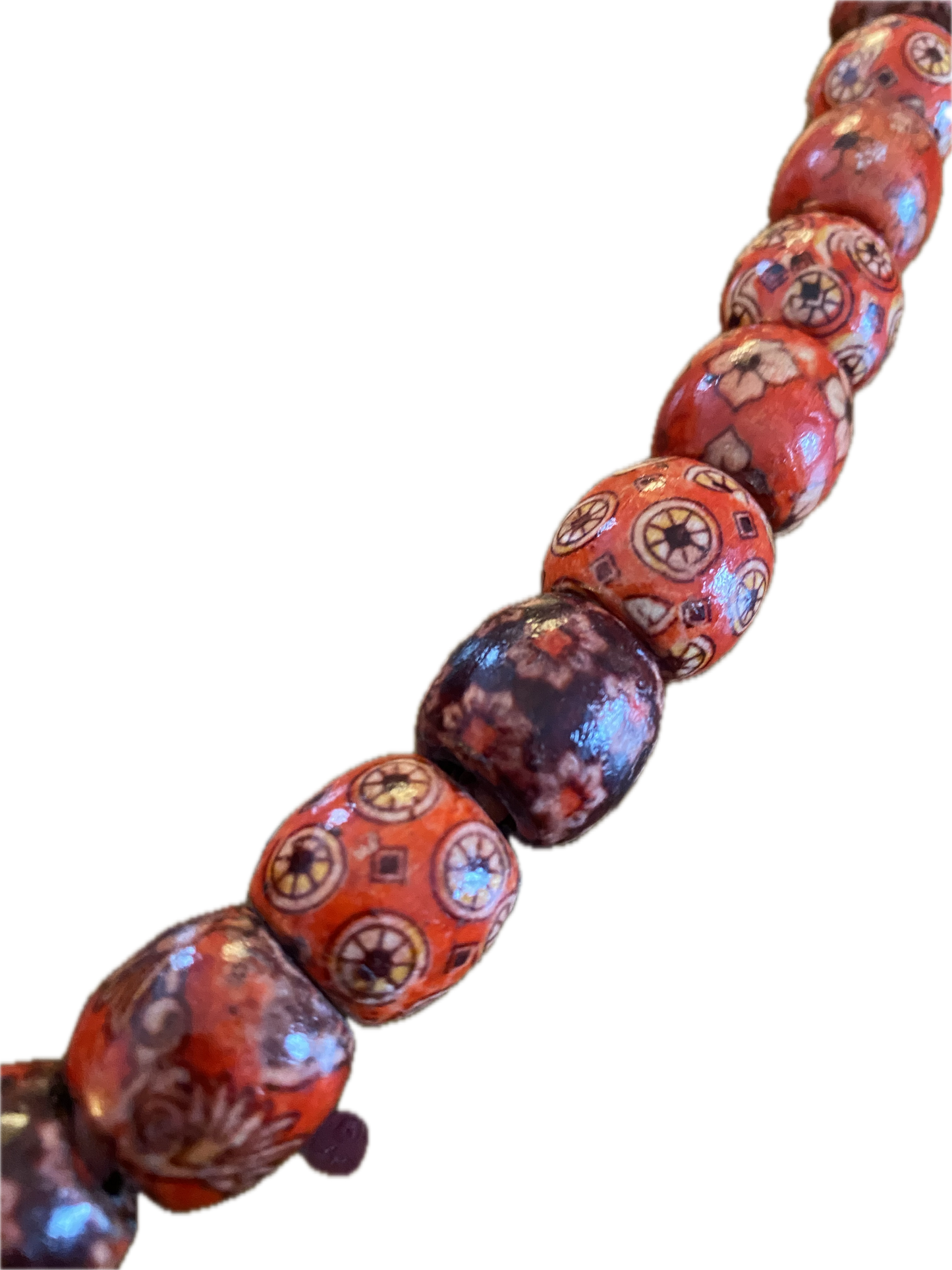 Wooden Beaded Necklace