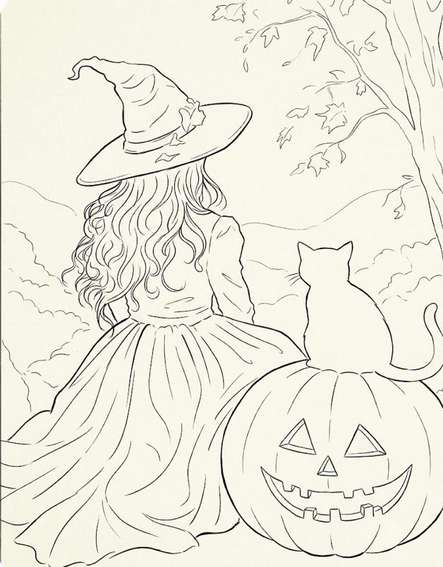 Halloween Paint and Sip