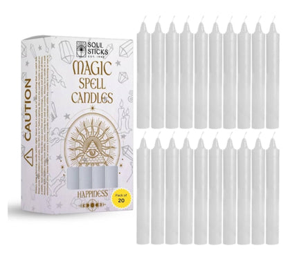 Magic Spell Chime Taper Candles 20 Pack