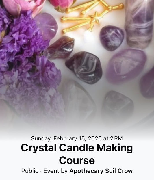 Crystal Candle Making course