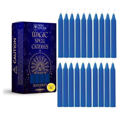 Magic Spell Chime Taper Candles 20 Pack