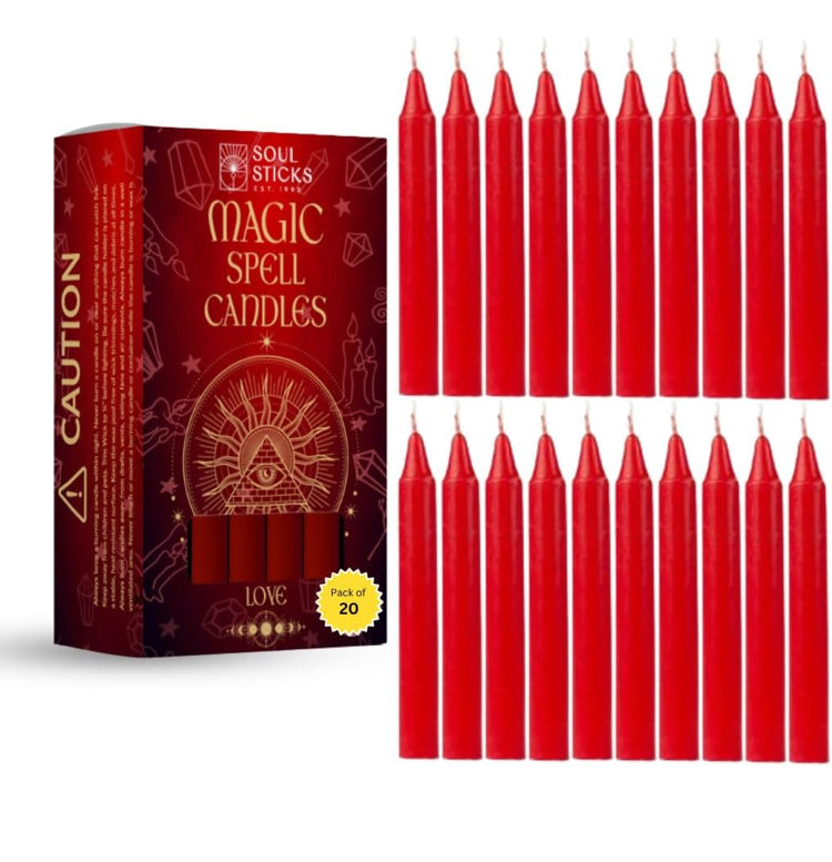 Magic Spell Chime Taper Candles 20 Pack