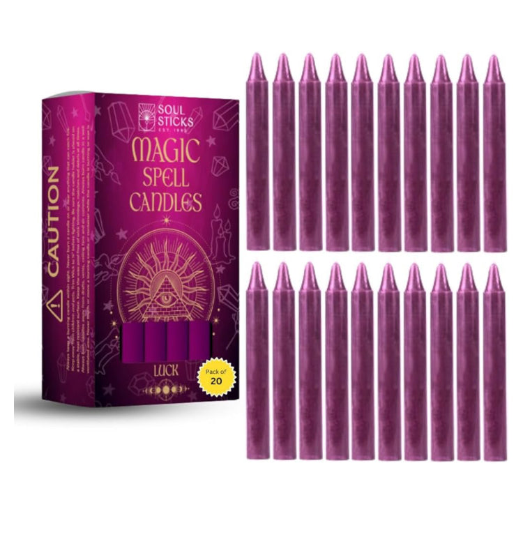 Magic Spell Chime Taper Candles 20 Pack