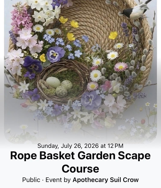 Rope basket Garden Scape Course