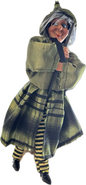 Ulva Kitchen Witch Green
