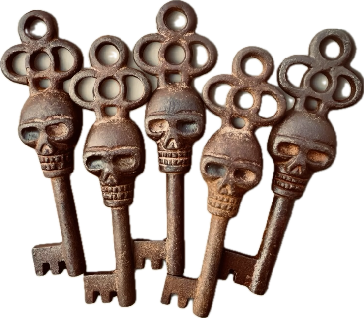 Cold Iron Skeleton Keys