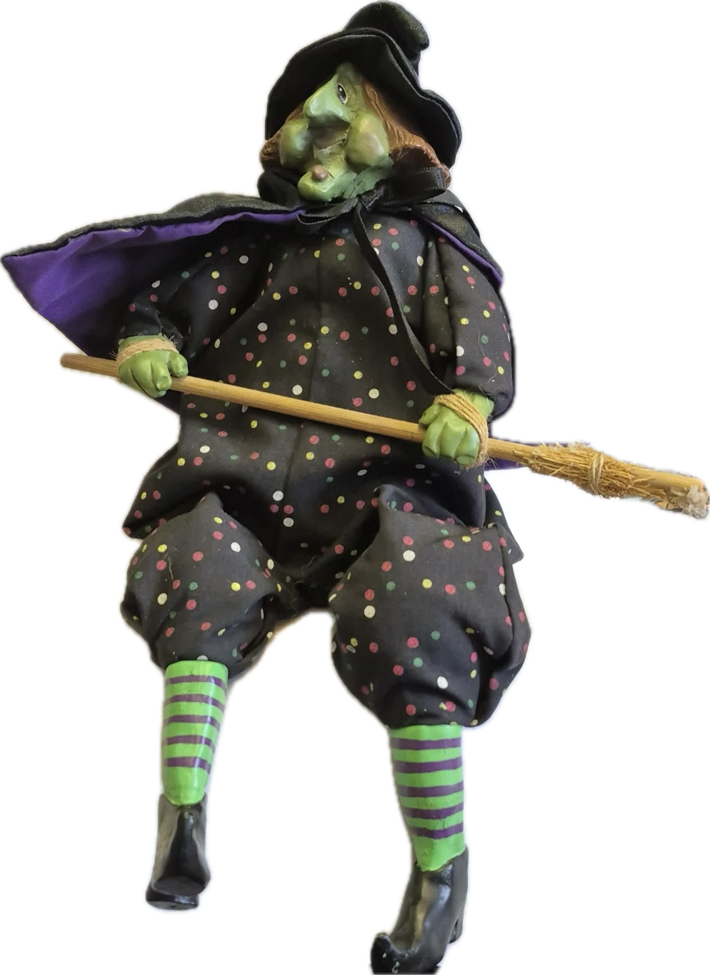 Vintage Russ Berrie Kitchen Witch Grizelda Doll