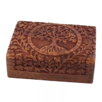 FLORAL TREE OF LIFE BOX