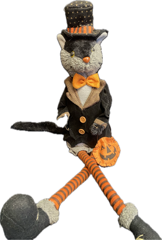 Top Hatter Cat Doll