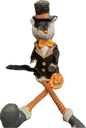 Top Hatter Cat Doll